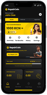 RepairCoin Mobile App